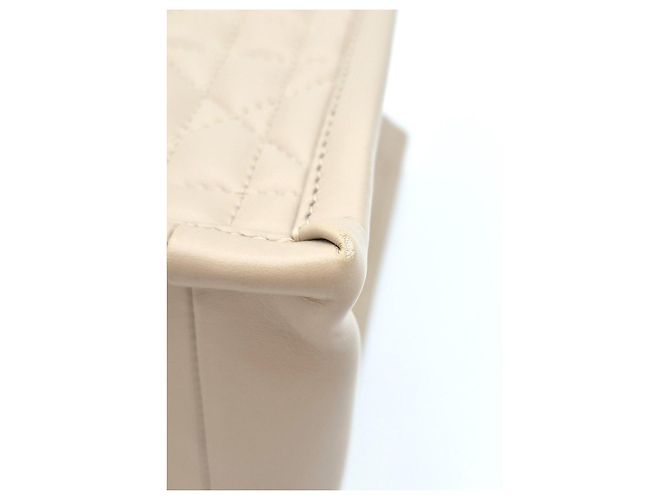Dior Borsa Book Tote Small Cannage Powder Beige Marrone - vista 15