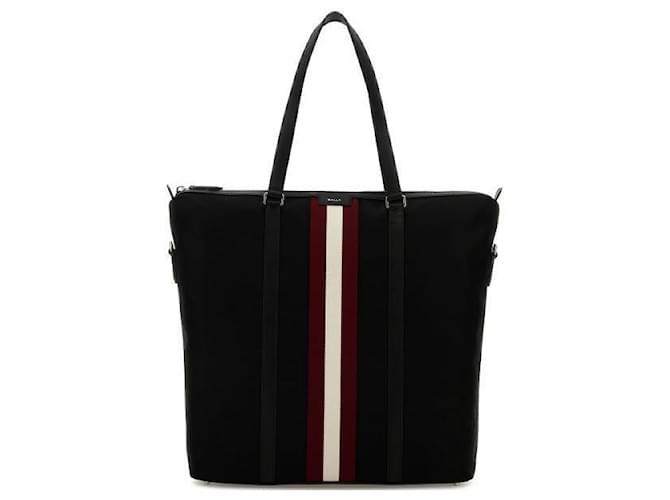 Bally Sac Tote en Nylon Code Noir - vue 3