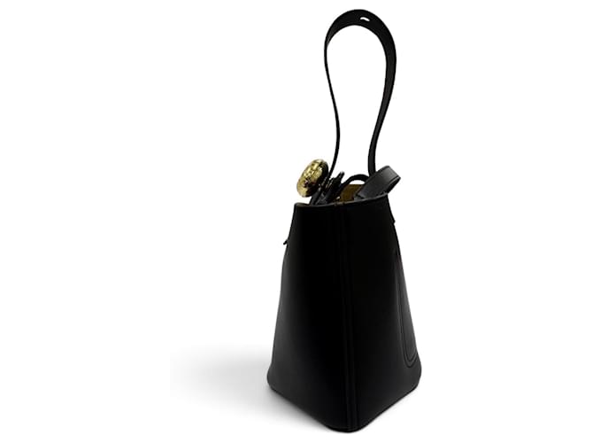 Borsa a secchiello Mini Pebble Loewe Nero - vista 5