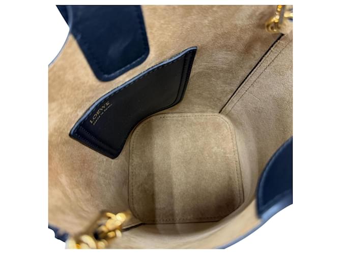 Borsa a secchiello Mini Pebble Loewe Nero - vista 7