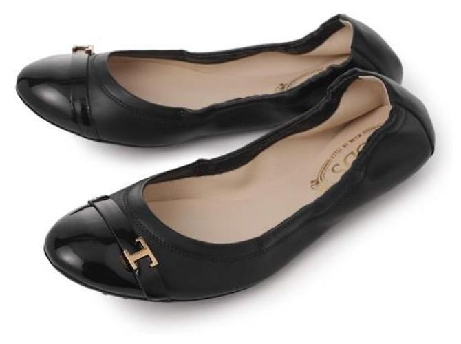 Tod's Ballerine in pelle - vista 3