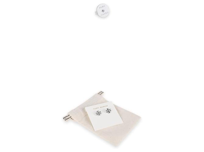 Tory Burch Orecchini a lobo Kira da donna (Silver) Argento - vista 4