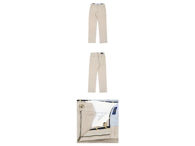 Ralph Lauren Gerade Hose für Herren mit besticktem Logo Braun - Ansicht 3