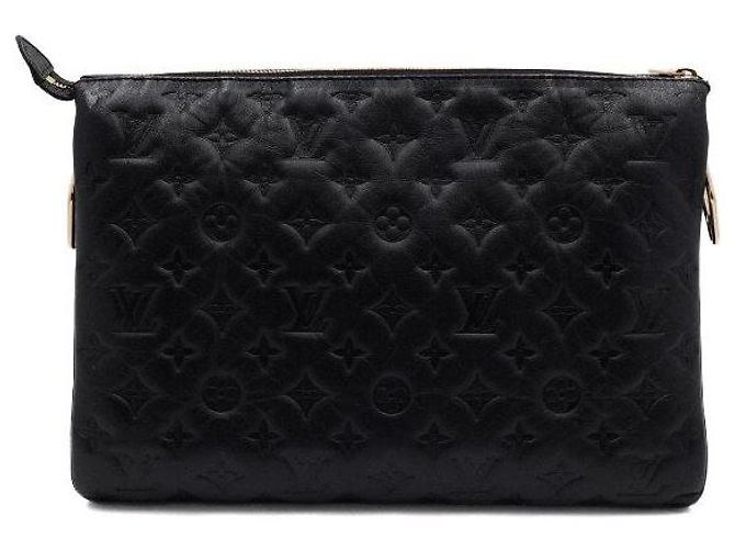 Louis Vuitton Borsa a tracolla e crossbody Coussin MM Black Chain Nero - vista 5