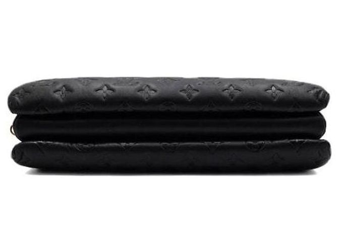 Louis Vuitton Borsa a tracolla e crossbody Coussin MM Black Chain Nero - vista 8