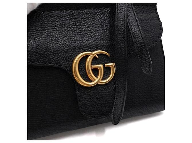 Gucci Mini borsa tote con manico e a tracolla Nero - vista 12