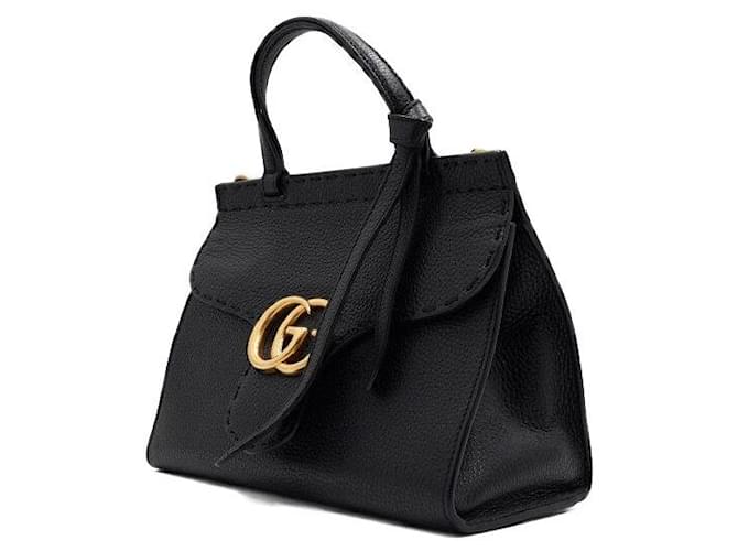Gucci Mini borsa tote con manico e a tracolla Nero - vista 2
