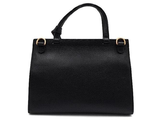 Gucci Mini borsa tote con manico e a tracolla Nero - vista 4