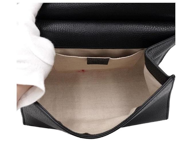 Gucci Mini borsa tote con manico e a tracolla Nero - vista 5