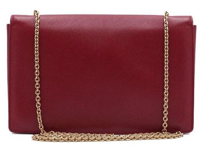 Salvatore Ferragamo Borsa a tracolla GINNY Rosso - vista 4