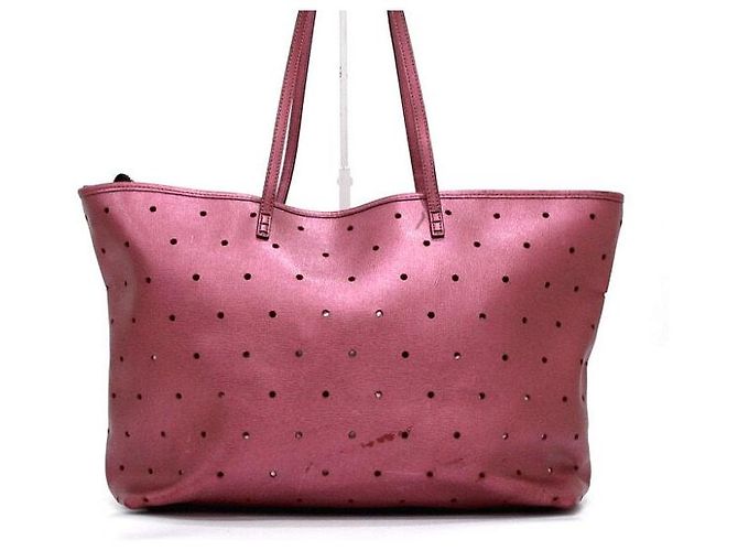 Fendi Borsa a Tracolla Shopper Performance Pink Metallic - vista 5