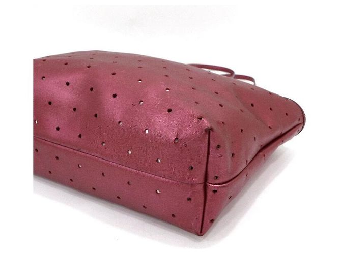 Fendi Borsa a Tracolla Shopper Performance Pink Metallic - vista 9