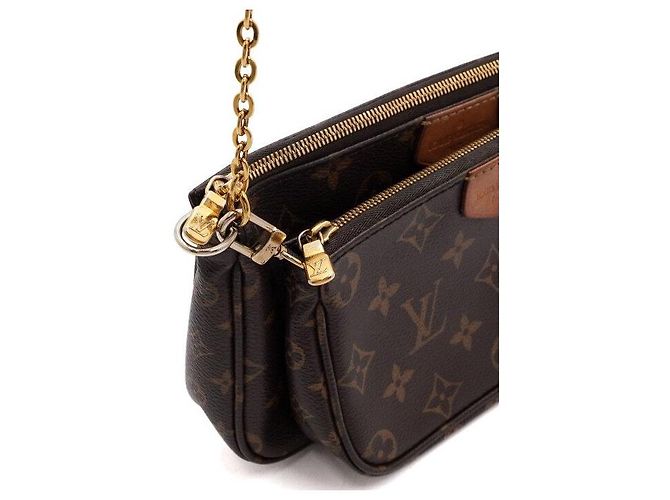 Louis Vuitton Borsa a tracolla e borsa a spalla Monogram Multi Pochette Accessories Multicolore - vista 10