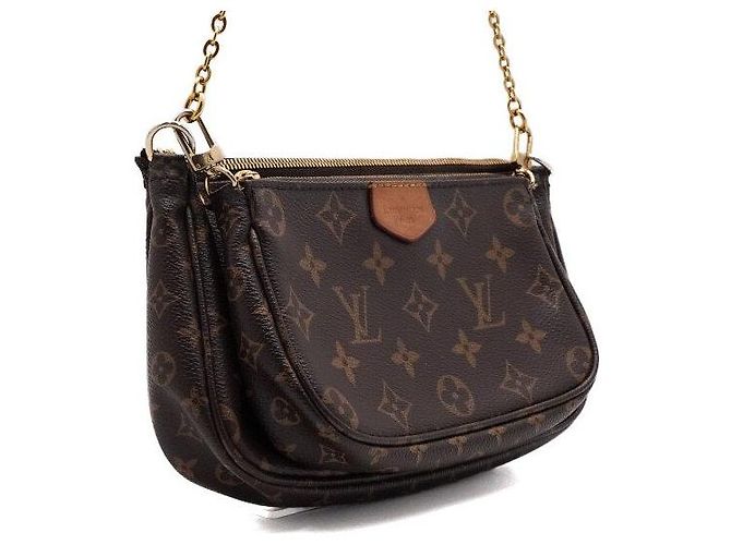 Louis Vuitton Borsa a tracolla e borsa a spalla Monogram Multi Pochette Accessories Multicolore - vista 4