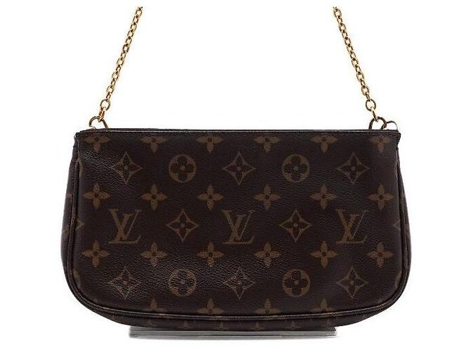 Louis Vuitton Borsa a tracolla e borsa a spalla Monogram Multi Pochette Accessories Multicolore - vista 5