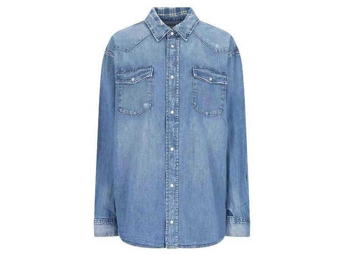 Ralph Lauren Oversized Fit Denim Western Hemd - Ansicht 4