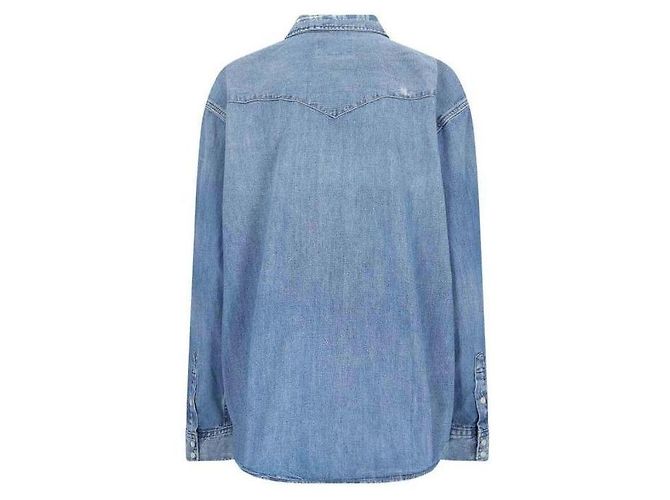 Ralph Lauren Oversized Fit Denim Western Hemd - Ansicht 5