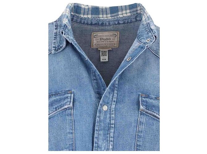Ralph Lauren Oversized Fit Denim Western Hemd - Ansicht 6