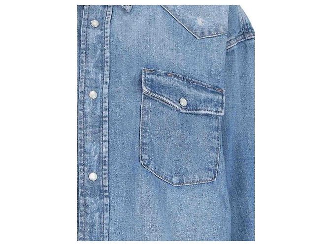 Ralph Lauren Oversized Fit Denim Western Hemd - Ansicht 7