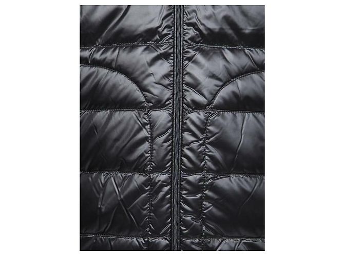 Moncler Cardigan matelassé en laine avec fermeture éclair - vue 6