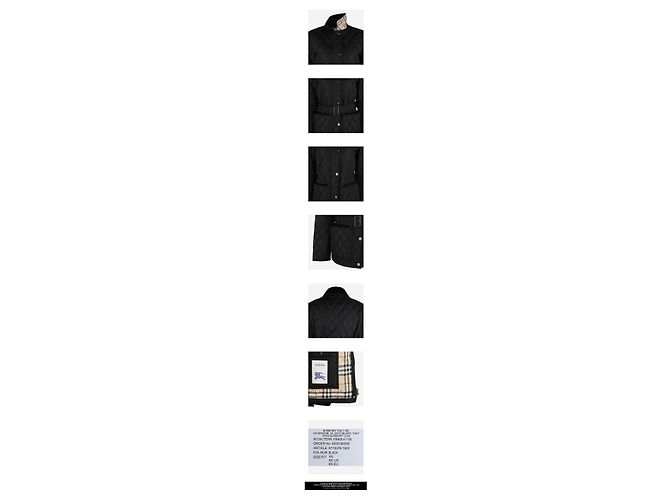 Burberry Chaqueta de nailon acolchada Negro - vista 3