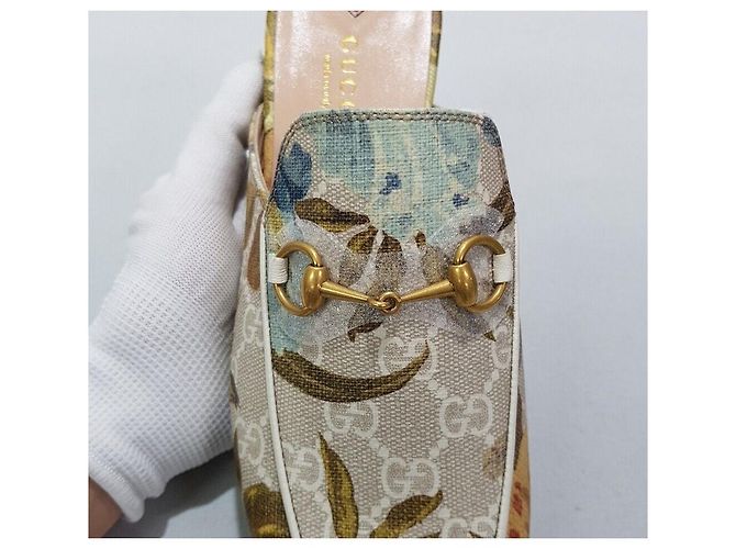 Gucci Mules Princetown GG Flora da donna - vista 2