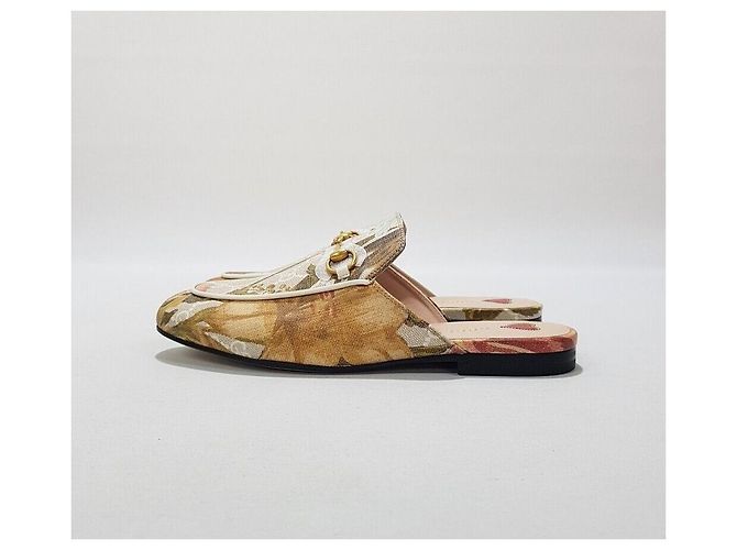 Gucci Mules Princetown GG Flora da donna - vista 5