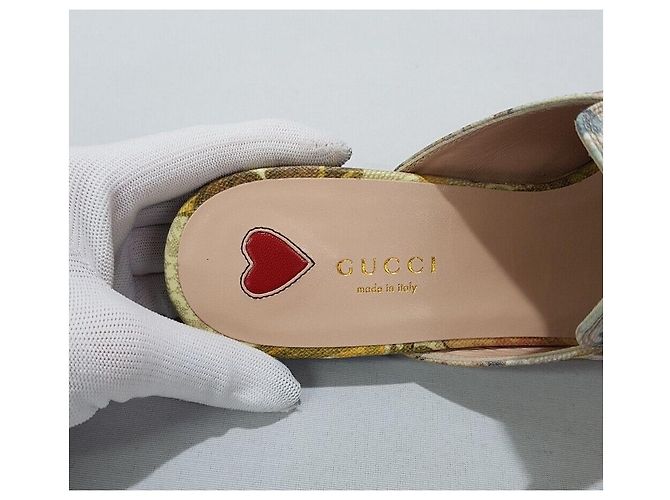 Gucci Mules Princetown GG Flora da donna - vista 6