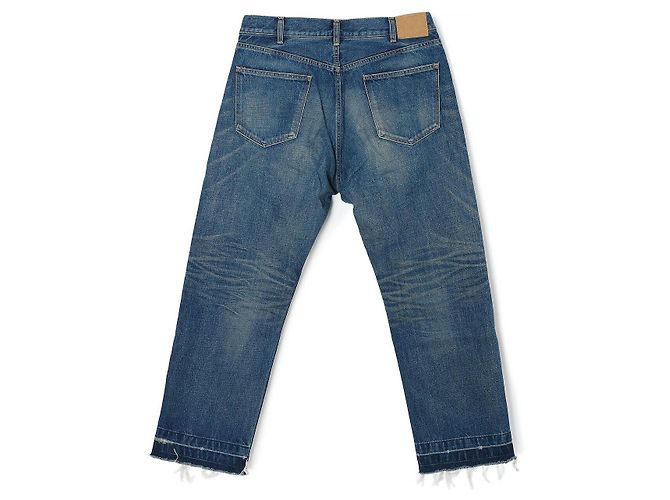 Céline Jeans in denim Vintage Dark Union Wash Blu - vista 2