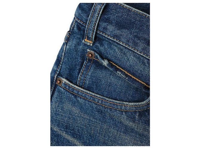 Céline Jeans in denim Vintage Dark Union Wash Blu - vista 4