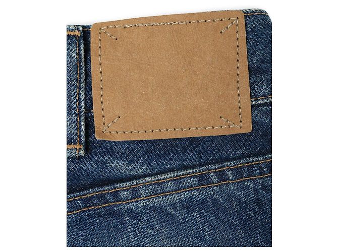 Céline Jeans in denim Vintage Dark Union Wash Blu - vista 7