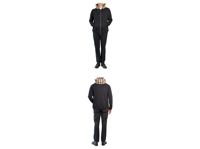 Burberry SAMUEL Check Hooded Cotton Zip-Up Mehrfarben - Ansicht 2