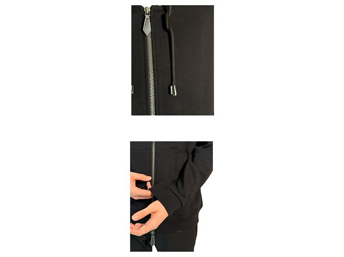 Burberry SAMUEL Check Hooded Cotton Zip-Up Mehrfarben - Ansicht 3