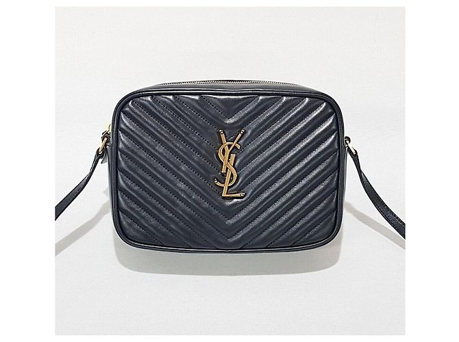 Saint Laurent Borsa a tracolla Loulou Camera con nappa Multicolore - vista 2