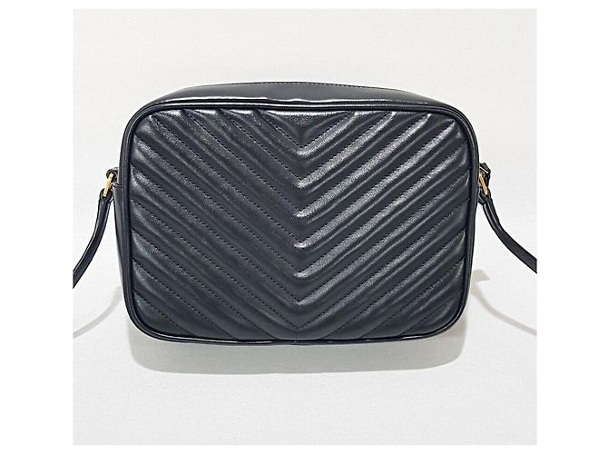 Saint Laurent Borsa a tracolla Loulou Camera con nappa Multicolore - vista 4