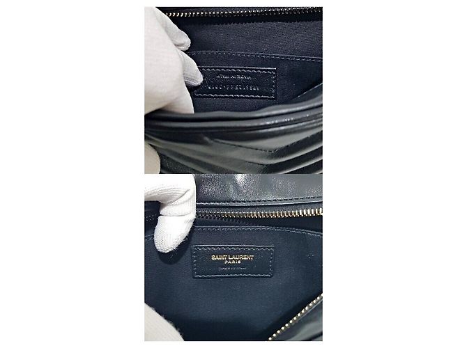 Saint Laurent Borsa a tracolla Loulou Camera con nappa Multicolore - vista 9