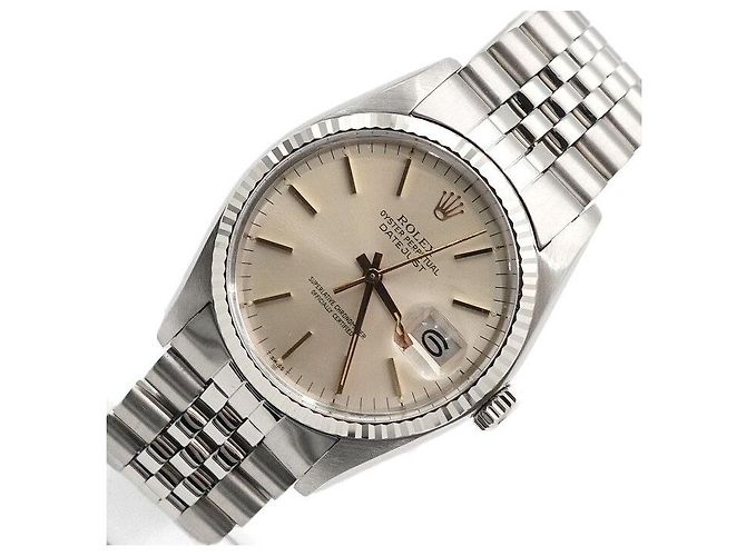 Rolex Relógio masculino DATEJUST em aço Multicor - vista 2