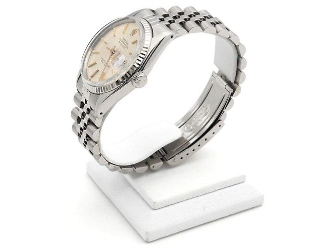Rolex Relógio masculino DATEJUST em aço Multicor - vista 3