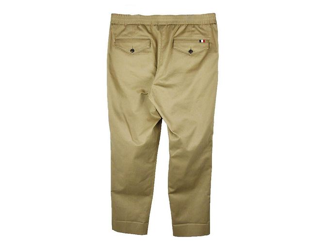 Moncler Pantaloni in cotone D'oro - vista 3