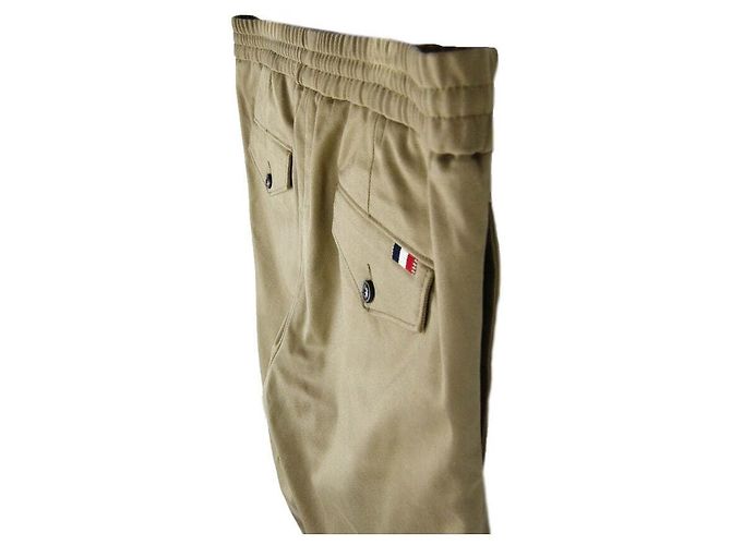 Moncler Pantaloni in cotone D'oro - vista 4