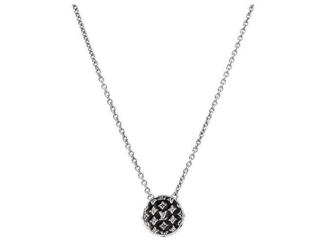 Louis Vuitton Collar LTOV Silver Plata - vista 2