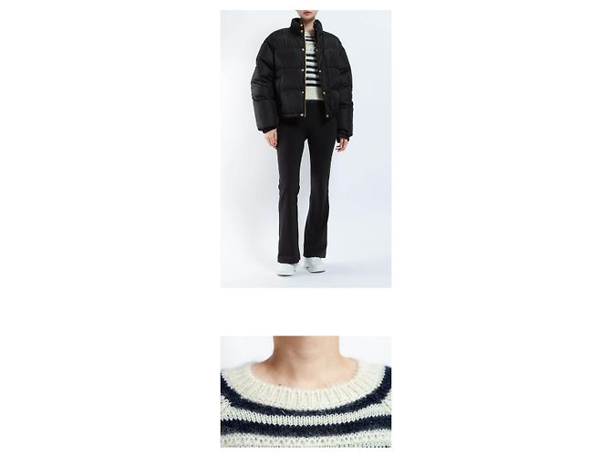 Céline Jersey de cuello redondo Marniere de mohair y seda Multicolor - vista 2