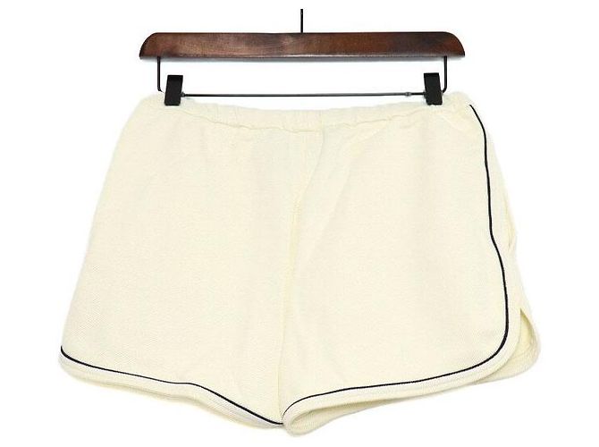 Gucci Calções de malha para mulher Ivory Navy GG Interlocking Logo - vista 4