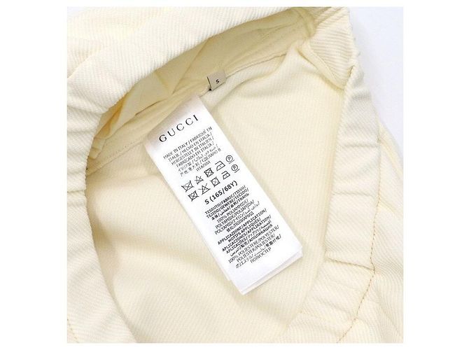Gucci Calções de malha para mulher Ivory Navy GG Interlocking Logo - vista 8