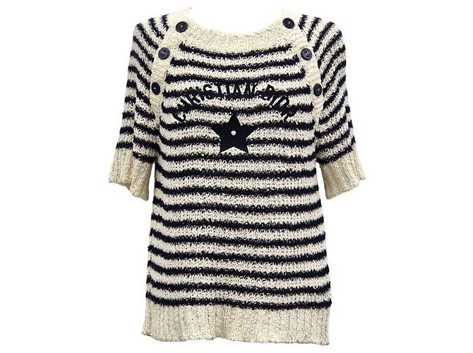 Dior Kurzarm-Strickpullover - Ansicht 4