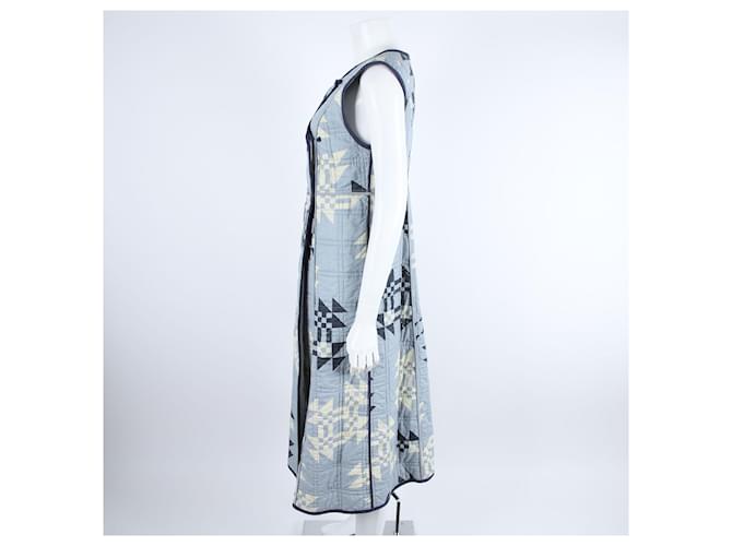 Isabel Marant lange Weste Blau - Ansicht 2