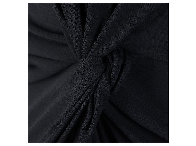 Vestido sin mangas Christian Dior Negro - vista 4
