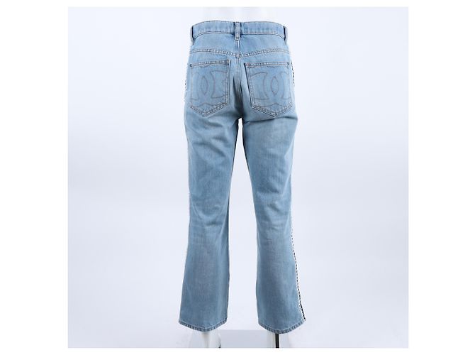 Pantalones de denim Chanel Azul - vista 3