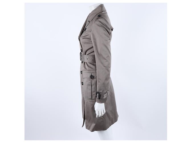 Trench Coat Burberry Castaño - vista 2