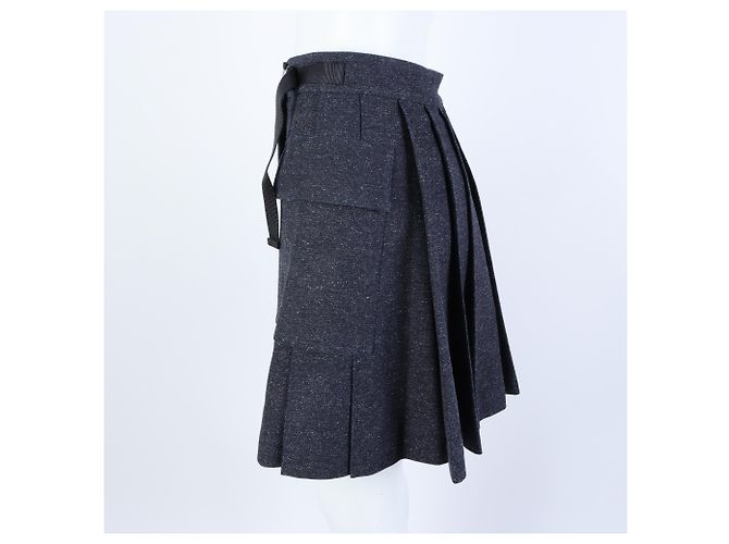 Falda envolvente Christian Dior Azul - vista 2